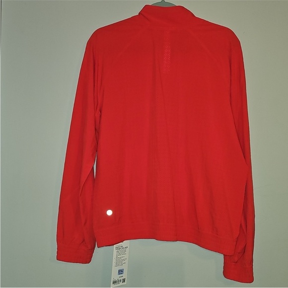 Lululemon Women’s Adapted State Perforated Track Jacket Nwts, RDGL Sz 12 - Picture 11 of 12